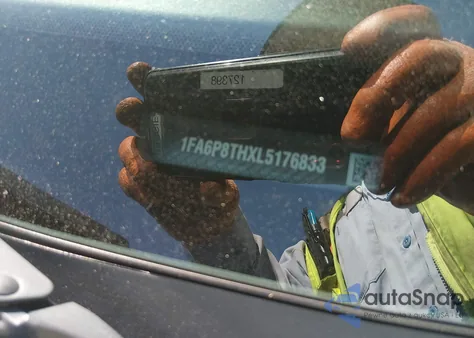 2020 Ford Mustang Ecoboost Fastback z USA, uszkodzony, nr VIN 1FA6P8THXL5176833